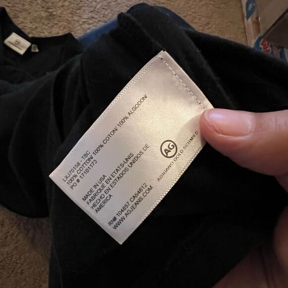 AG black blouse xs - Picture 4 of 6